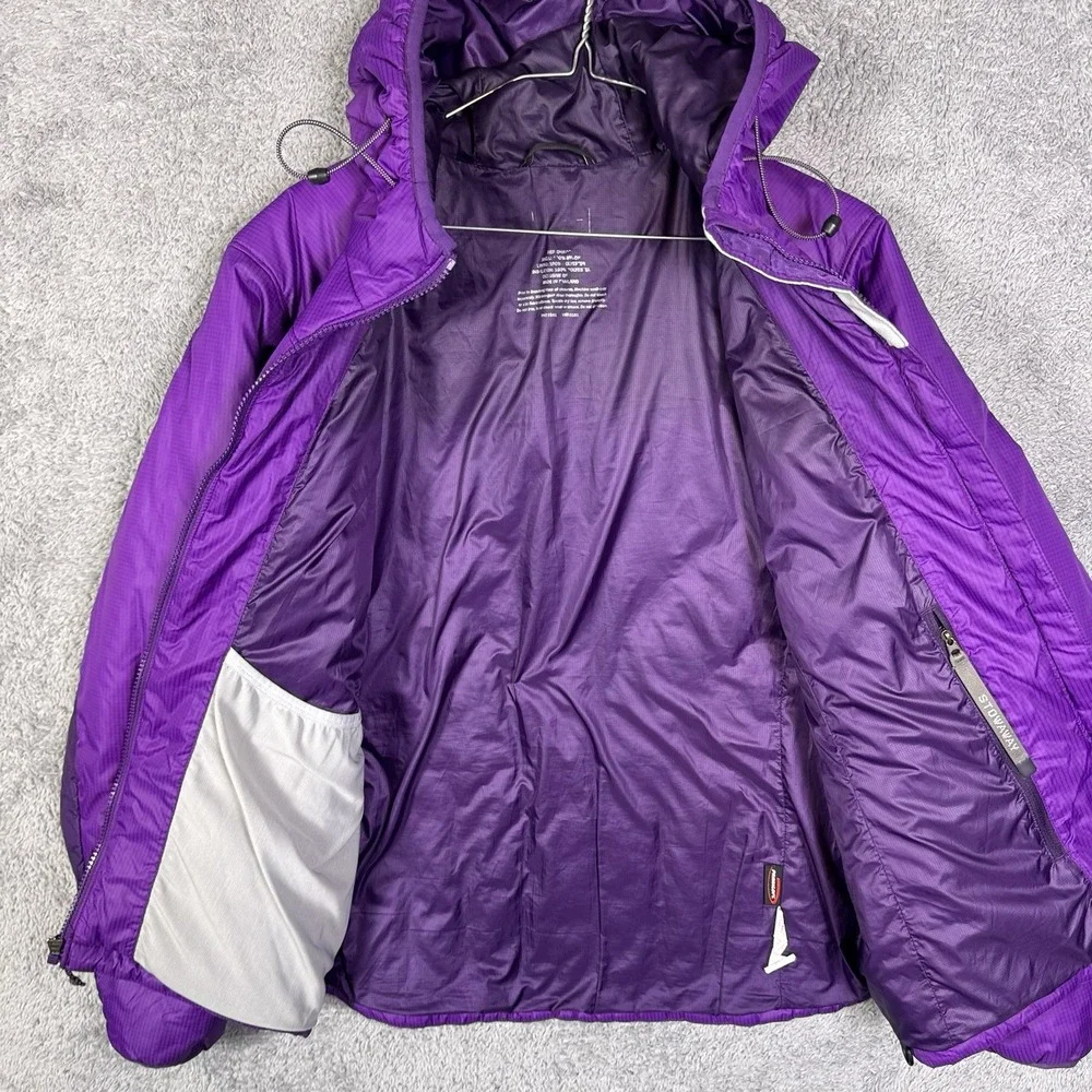 L.L. Bean PrimaLoft Jacket‎ Womens L Parka Quilted Puffer Stowaway Ripstop 0HKQ3